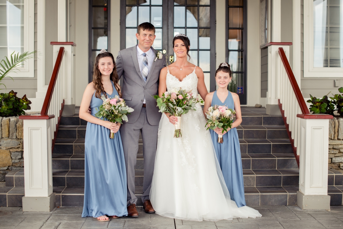 Monica Zestermann Jag's assistant GM with husband Andy and two daughters